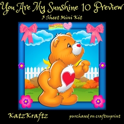 You Are My Sunshine 10 Mini Kit