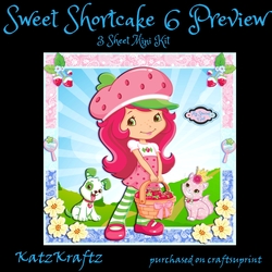 Sweet Shortcake 6 mini kit