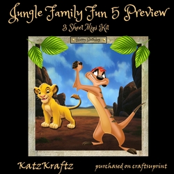 Jungle Family Fun 5 mini Kit