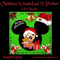 Christmas Wonderland 12 Mini Kit