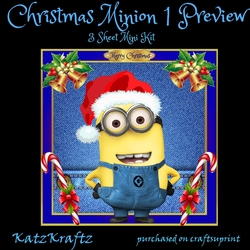 Christmas Minion 1 Mini Kit