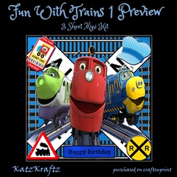 Fun With Trains 1 Mini Kit