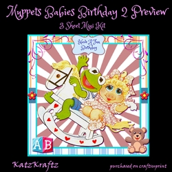 Muppets Babies Birthday 2 Mini Kit