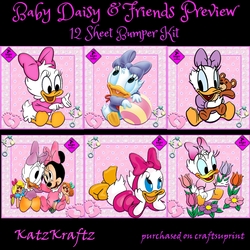 Baby Daisy & Friends Bumper Kit