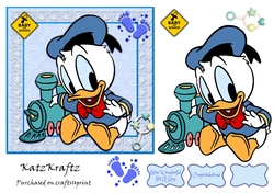 Baby Donald & Friends 5 Quick Card