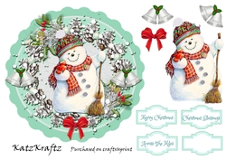 Snowman Topper 3