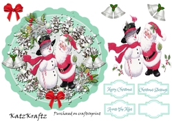 Snowman Topper 5