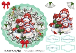 Snowman Topper 6