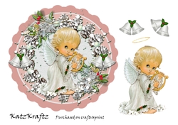 Sweet Angel Christmas Topper 3
