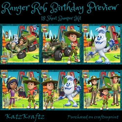 Ranger Rob BirthdayBumper Kit
