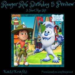 Ranger Rob Birthday 5 Mini Kit