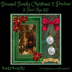 Tranquil Christmas Mini kit 2