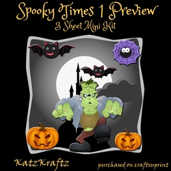 Spooky Times 1 Mini Kit