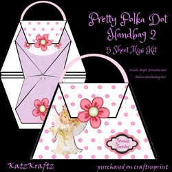 Pretty Polka Dot Handbag 2 Mini Kit