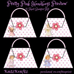 Pretty Polka Dot Handbag Bumper Kit