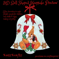 3D Bell Shaped Keepsake Kit