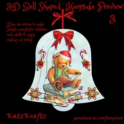 3D Bell Shaped Keepsake Kit 3