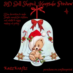 3D Bell Shaped Keepsake Kit 4