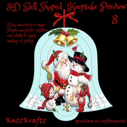 3D Bell Shaped Keepsake Kit 8