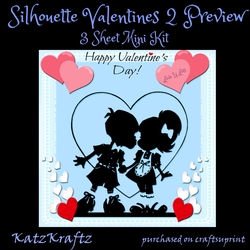 Silhouette Valentine 2