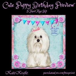 Cute Puppy Birthday