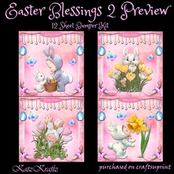 Easter Blessings 2 Bumper Kit