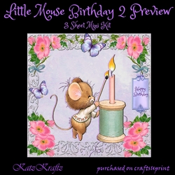 Little Mouse Birthday 2