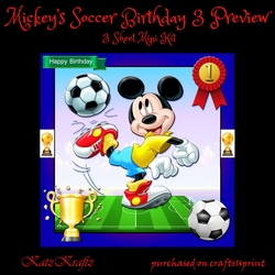 Mickeys Soccer Birthday 3