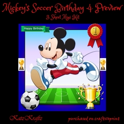 Mickeys Soccer Birthday 4