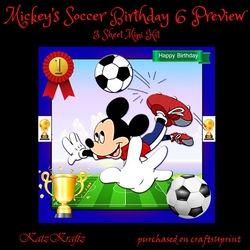 Mickeys Soccer Birthday 6