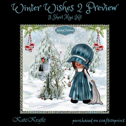 Winter Wishes 2 Mini Kit