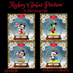 Mickey Globes Bumper Kit