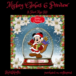 Mickey Globes 6