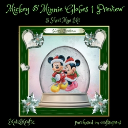 Mickey & Minnie Globes 1