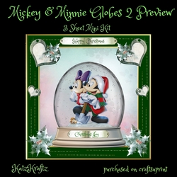 Mickey & Minnie Globes 2