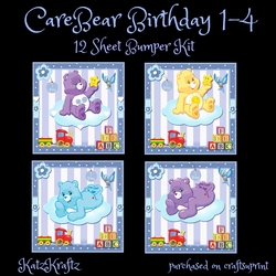 Care Bear Birthday 1-4 Bumper Kit