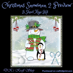 Christmas Snowman 2