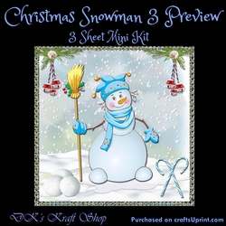 Christmas Snowman 3