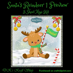 Santas Reindeer 1