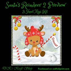 Santas Reindeer 2