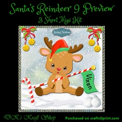 Santas Reindeer 9