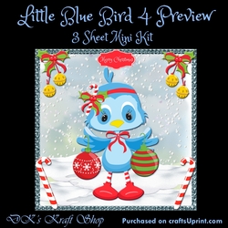 Little Blue Bird 4