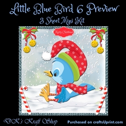 Little Blue Bird 6