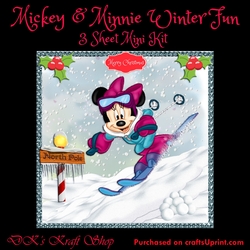 Mickey & Minnie Winter Fun 1