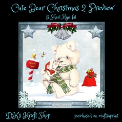 Cute Bear Christmas 2