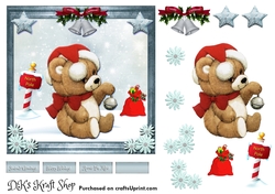 Cute Bear Christmas Sheet 5