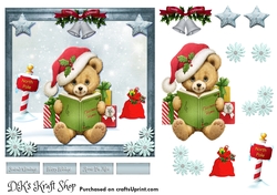 Cute Bear Christmas Sheet 7