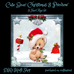 Cute Bear Christmas 8