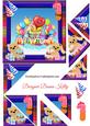 Cute Characters Age Birthday Card Front