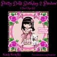Pretty Doll Birthday 2 mini kit